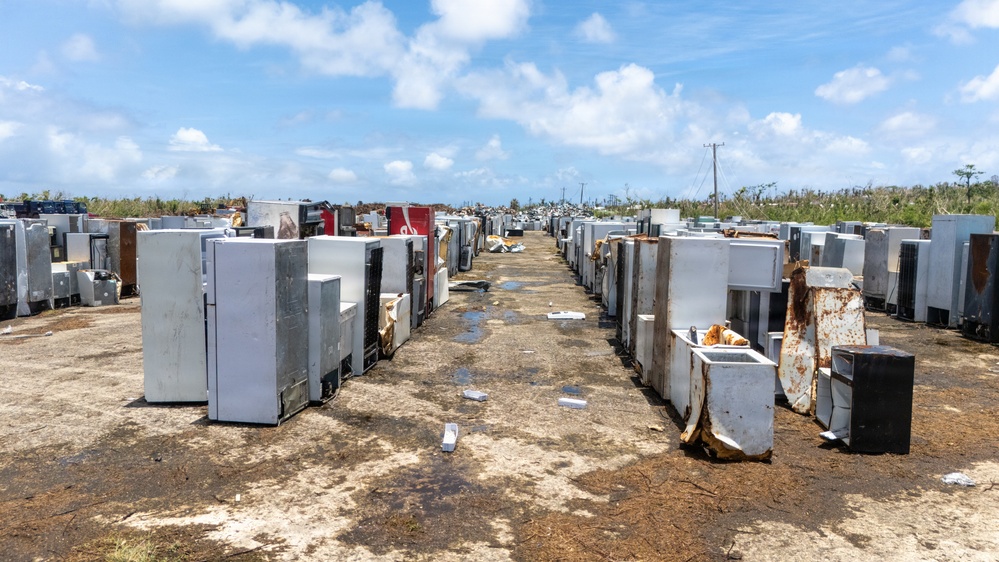 Debris Removal Operations Continue on Saipan