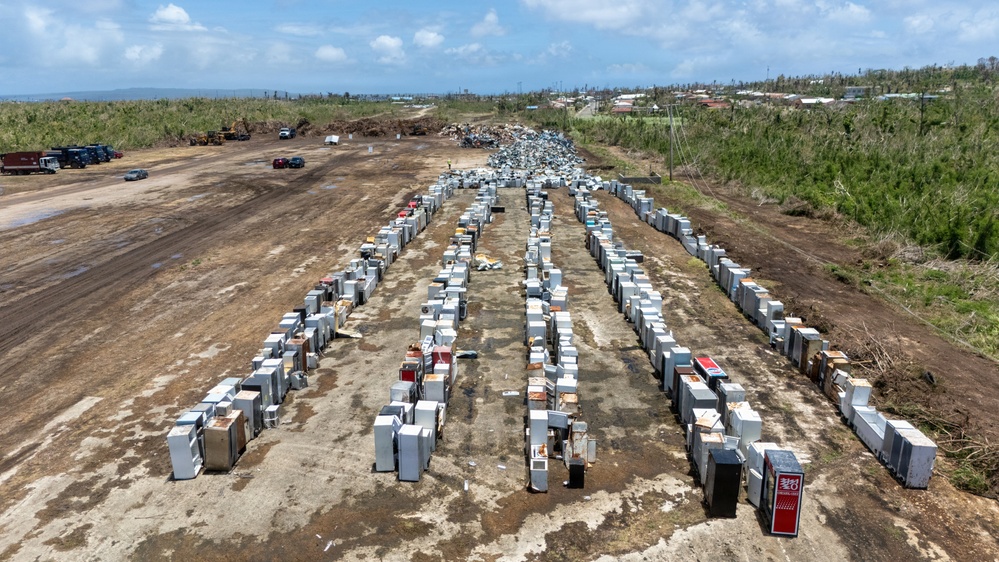 Debris Removal Operations Continue on Saipan