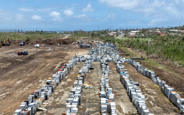 Debris Removal Operations Continue on Saipan