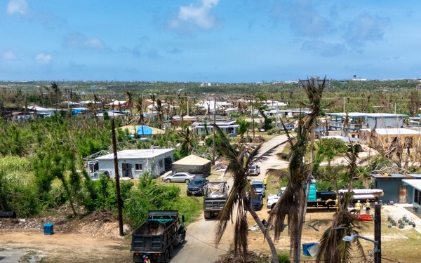 Debris Removal Operations Continue on Saipan