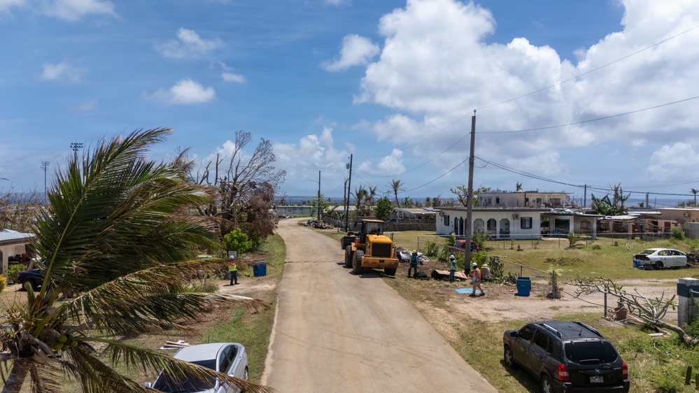 Debris Removal Operations Continue on Saipan