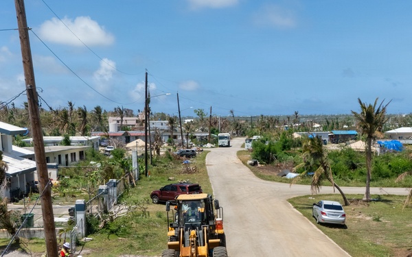 Debris Removal Operations Continue on Saipan