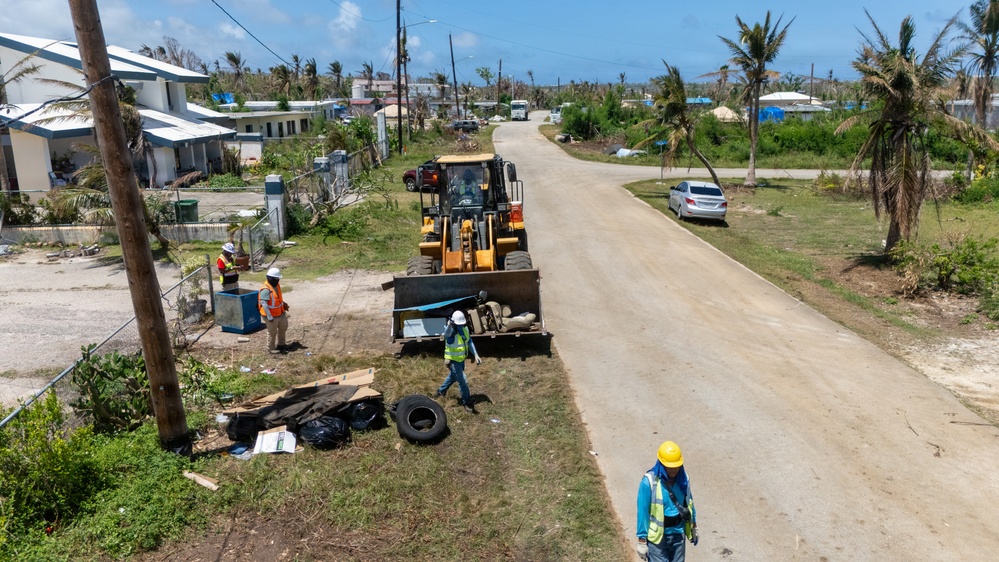 USACE Temporary Emergency Power Continues support to Saipan