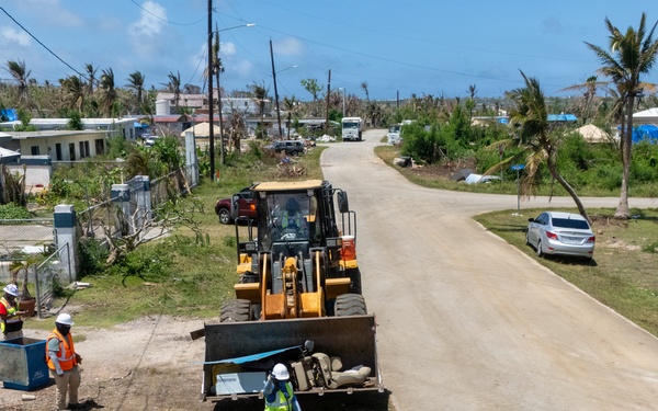 USACE Temporary Emergency Power Continues support to Saipan