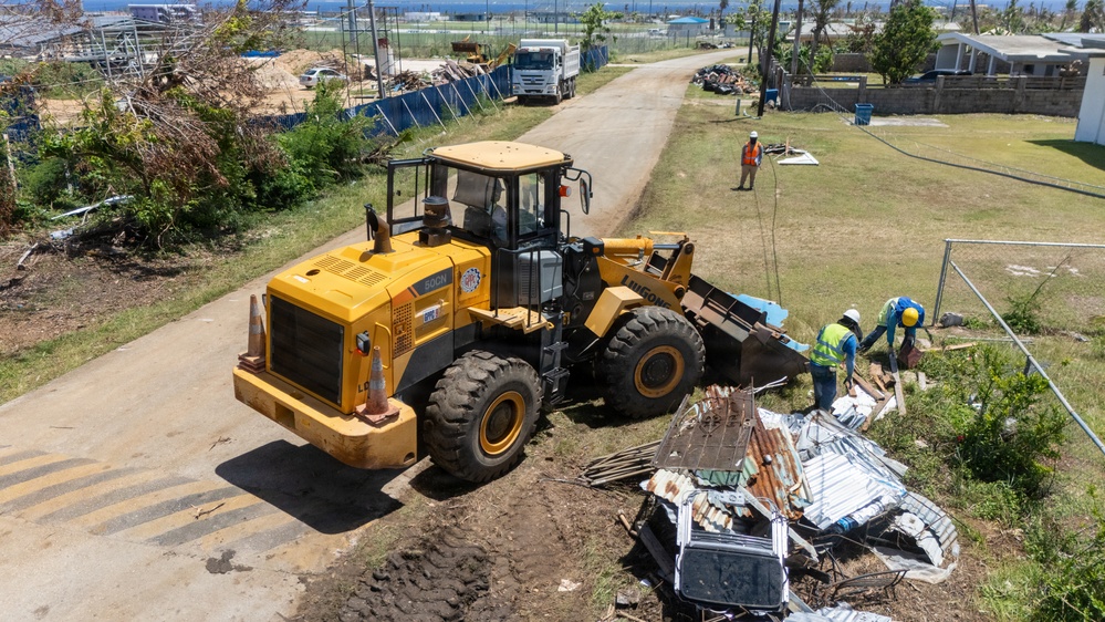 USACE Temporary Emergency Power Continues support to Saipan