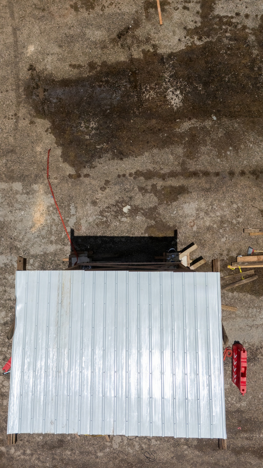 Temporary Roof Installations Continue on Saipan