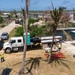 Temporary Roof Install Continues on Saipan