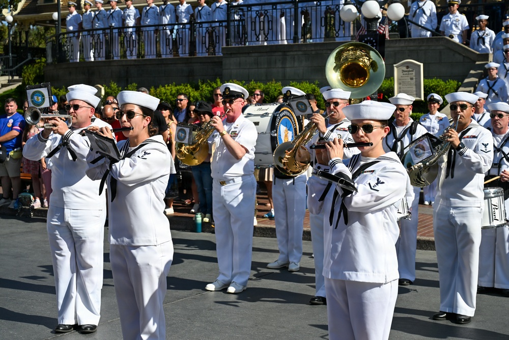 Navy Band Southwest at Disneyland, Los Angeles Fleet Week