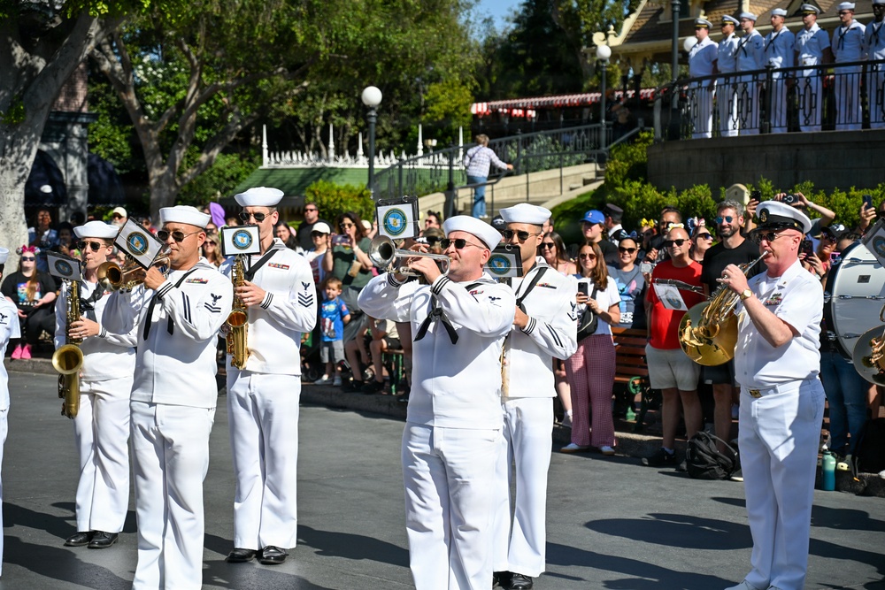 Navy Band Southwest at Disneyland, Los Angeles Fleet Week