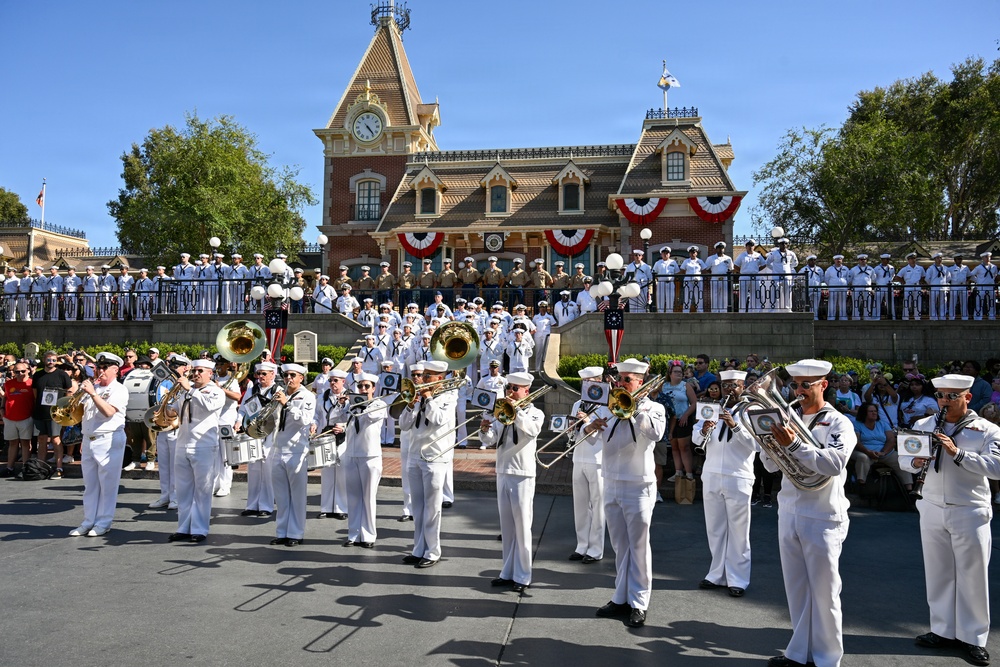 Navy Band Southwest at Disneyland, Los Angeles Fleet Week