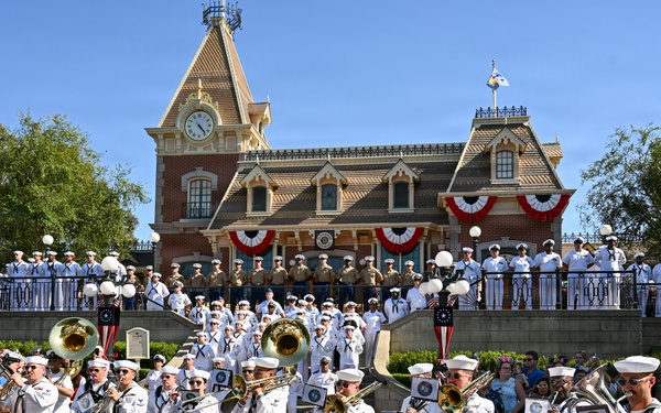 Navy Band Southwest at Disneyland, Los Angeles Fleet Week