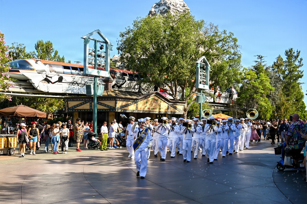 Navy Band Southwest at Disneyland, Los Angeles Fleet Week
