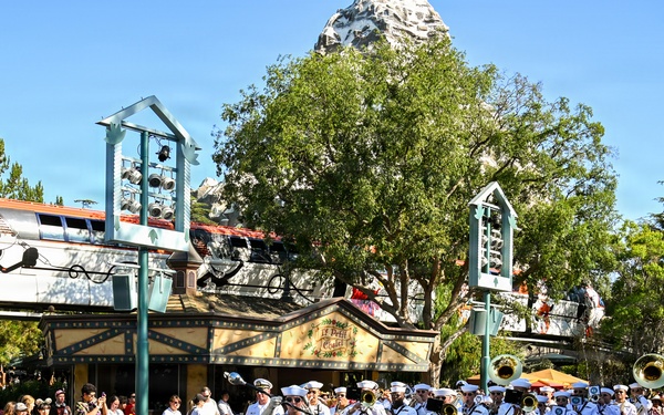 Navy Band Southwest at Disneyland, Los Angeles Fleet Week