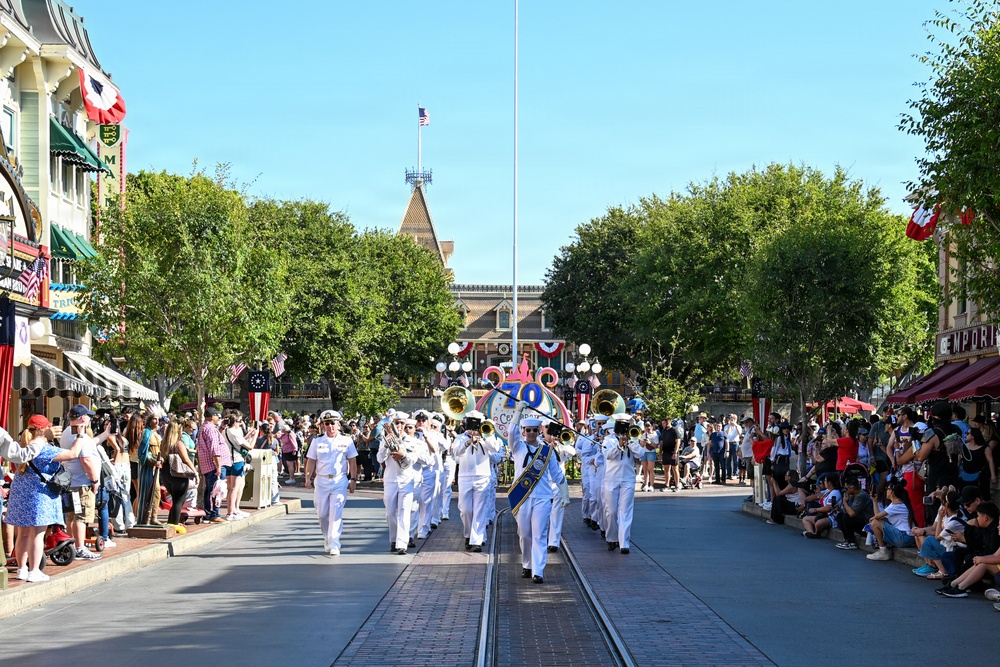 Navy Band Southwest at Disneyland, Los Angeles Fleet Week