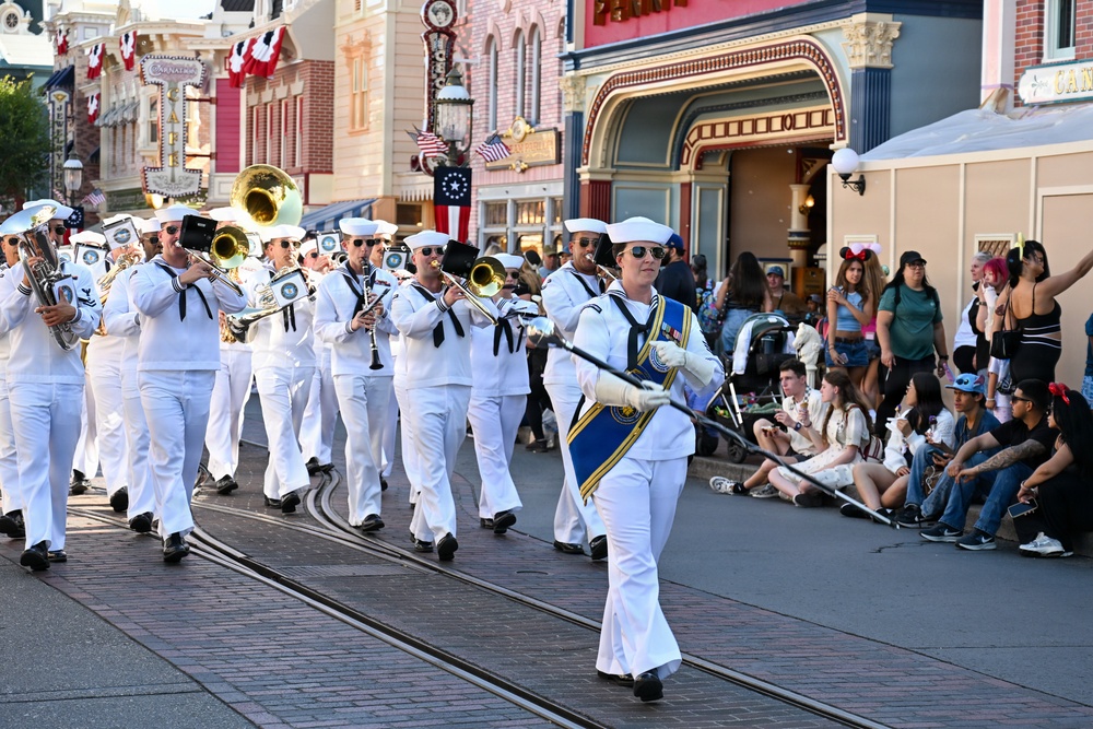 Navy Band Southwest at Disneyland, Los Angeles Fleet Week