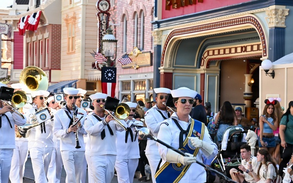 Navy Band Southwest at Disneyland, Los Angeles Fleet Week