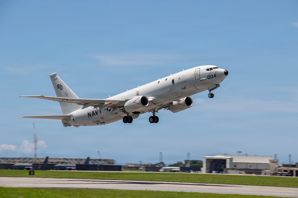 P-8A Poseidon Take Off