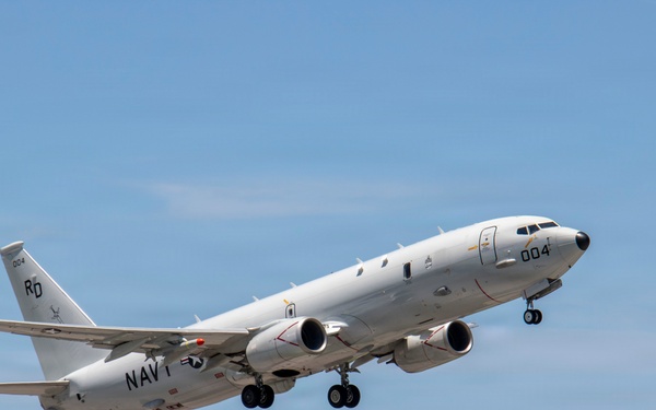 P-8A Poseidon Take Off