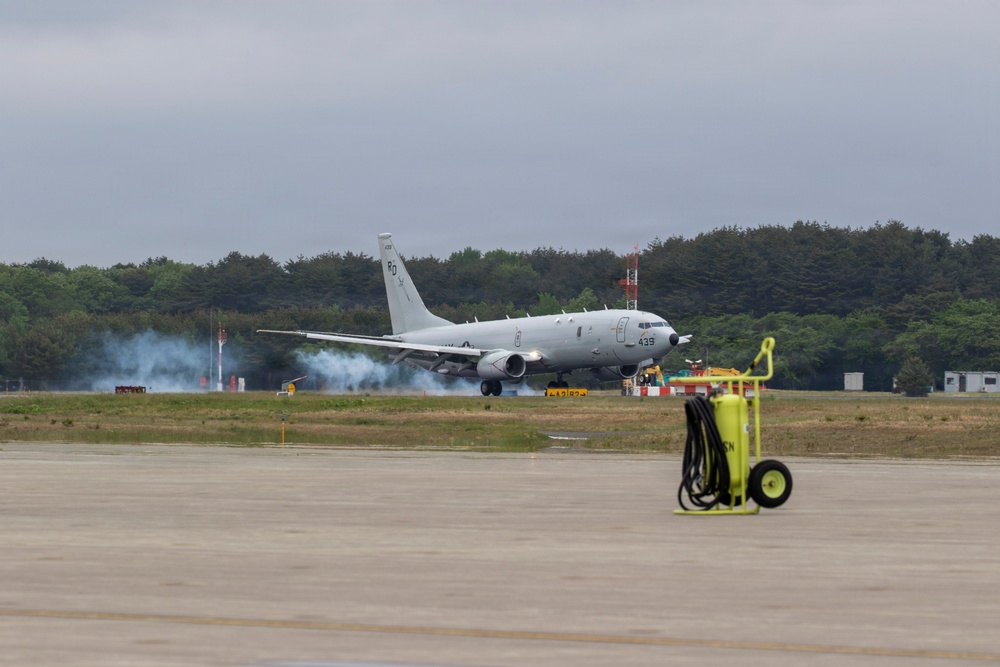 P-8A Poseidon Landing