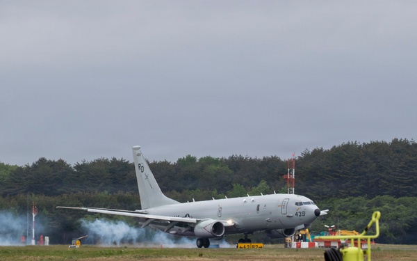 P-8A Poseidon Landing