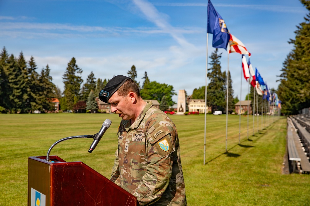 502nd Intelligence and Electronic Warfare Battalion Change of Responsibility