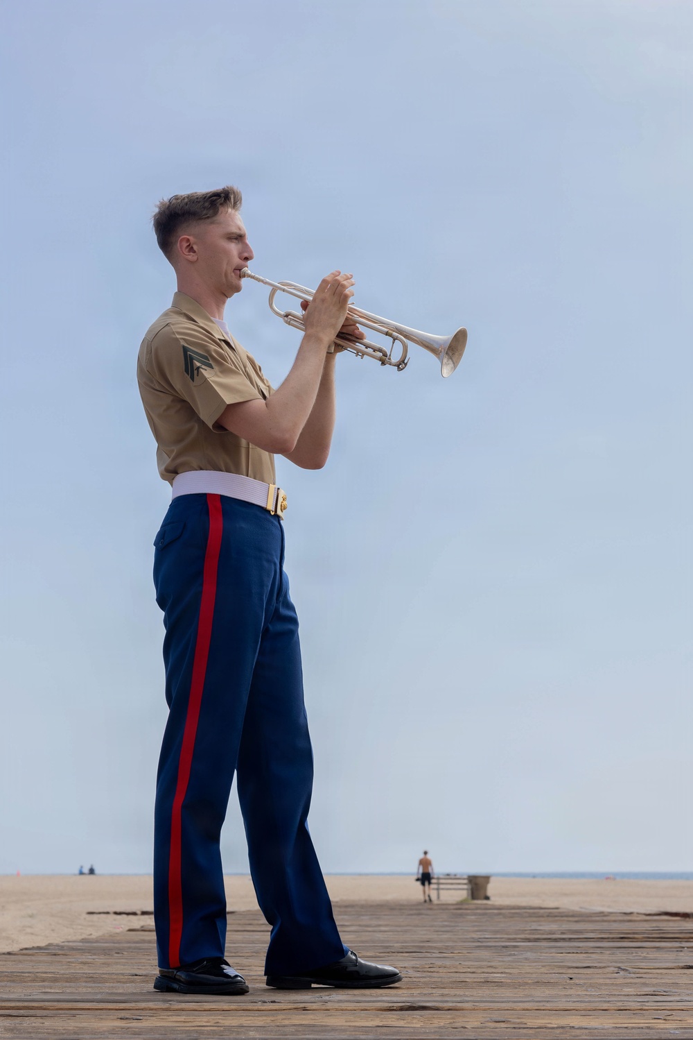 3rd MAW band plays at Rick Crocker 5k Memorial Run