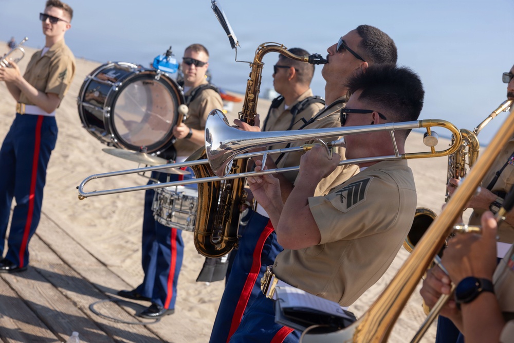 3rd MAW band plays at Rick Crocker 5k Memorial Run