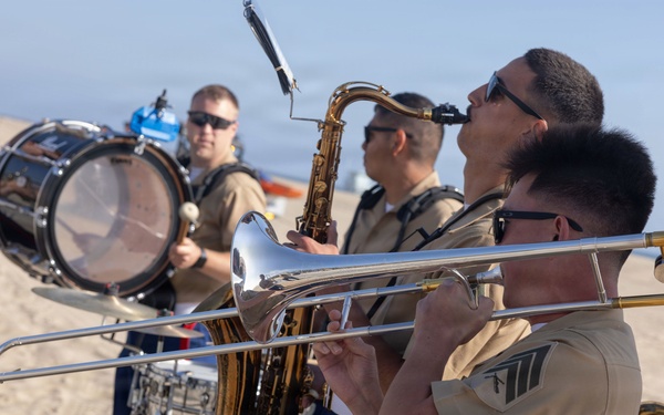 3rd MAW band plays at Rick Crocker 5k Memorial Run