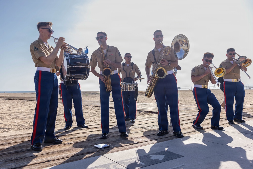 3rd MAW band plays at Rick Crocker 5k Memorial Run