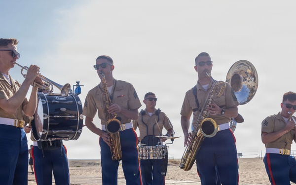 3rd MAW band plays at Rick Crocker 5k Memorial Run