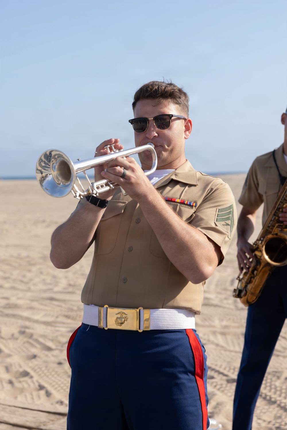 3rd MAW band plays at Rick Crocker 5k Memorial Run