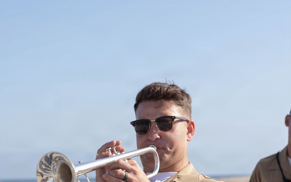 3rd MAW band plays at Rick Crocker 5k Memorial Run