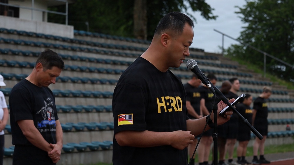 16th Sustainment Brigade Hosts Memorial Day Run in Baumholder