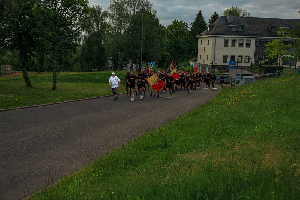 Team Baumholder Conducts Memorial Day Run to Honor Legacy of Fallen Service Members