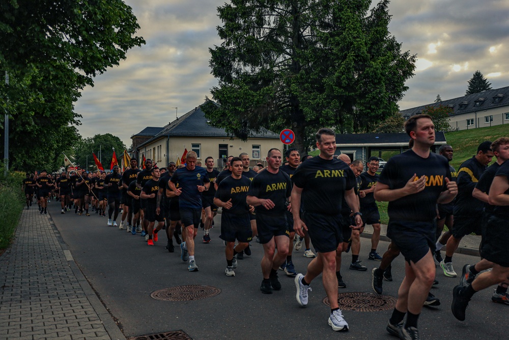 Soldiers Across Baumholder Pay Tribute to Fallen Service Members During Memorial Day Run