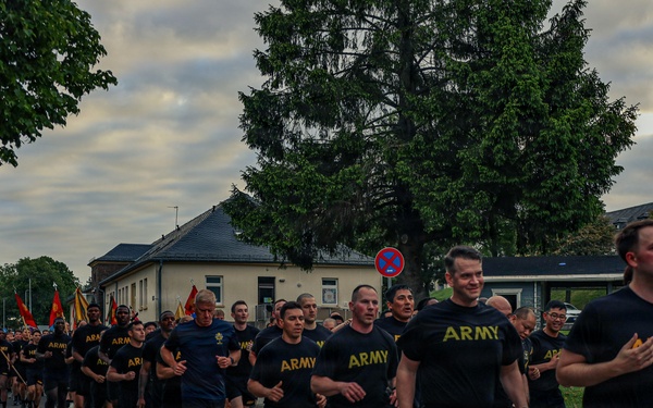 Soldiers Across Baumholder Pay Tribute to Fallen Service Members During Memorial Day Run