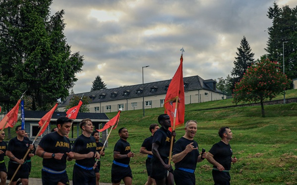 44th Expeditionary Signal Battalion-Enhanced Joins Team Baumholder Memorial Day Run
