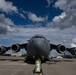 C-17 transits into the USCENTCOM AOR