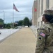 JTF-DC Saluting the Flag Wearing the F250 Brassard