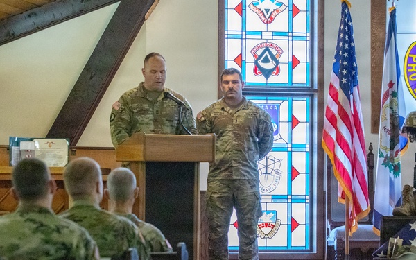 Sgt. 1st Class Cordeiro Unit Memorial Ceremony