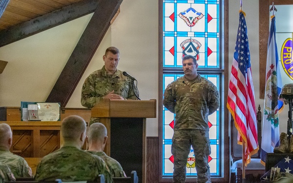 Sgt. 1st Class Cordeiro Unit Memorial Ceremony