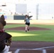 Double Celebration: Captain Casandra Mitchem Throws First Pitch on Her Birthday