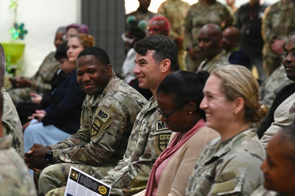 U.S. Army Master Sgt. Antevia L. Eldridge Promotion Ceremony