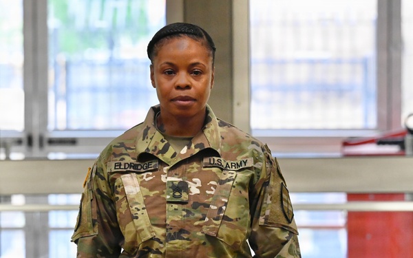 U.S. Army Master Sgt. Antevia L. Eldridge Promotion Ceremony