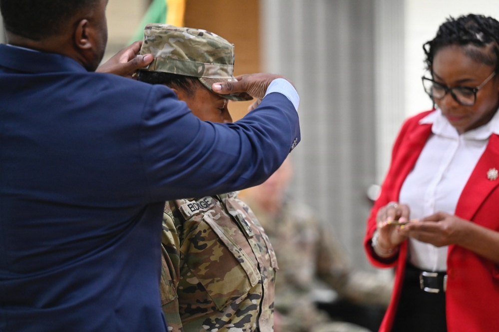 U.S. Army Master Sgt. Antevia L. Eldridge Promotion Ceremony