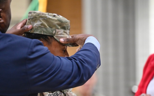 U.S. Army Master Sgt. Antevia L. Eldridge Promotion Ceremony
