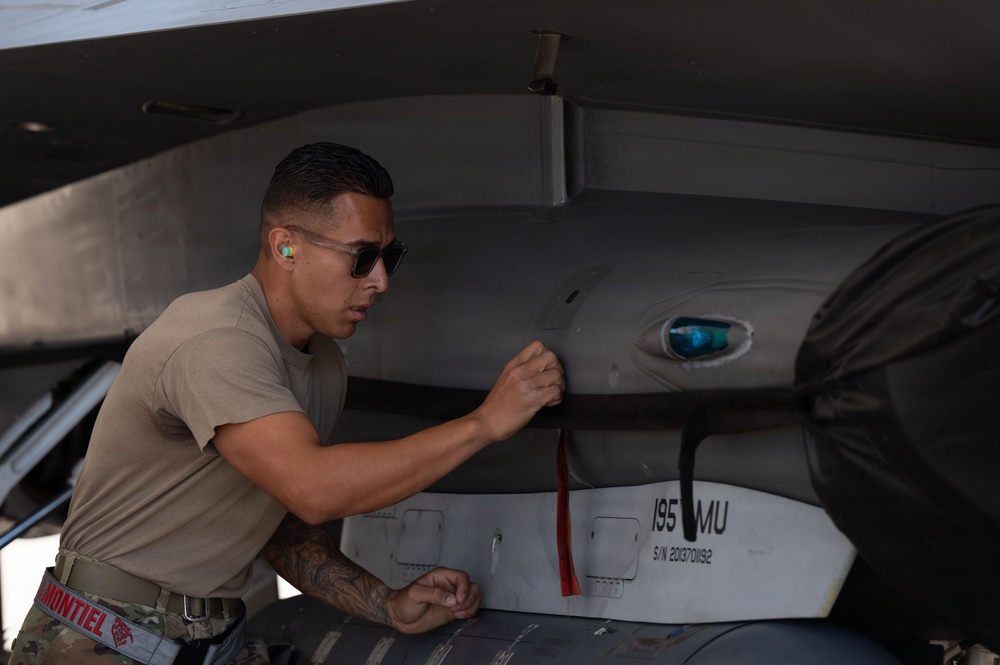 162nd Wing Airmen showcase lethality, precision at annual weapons load competition