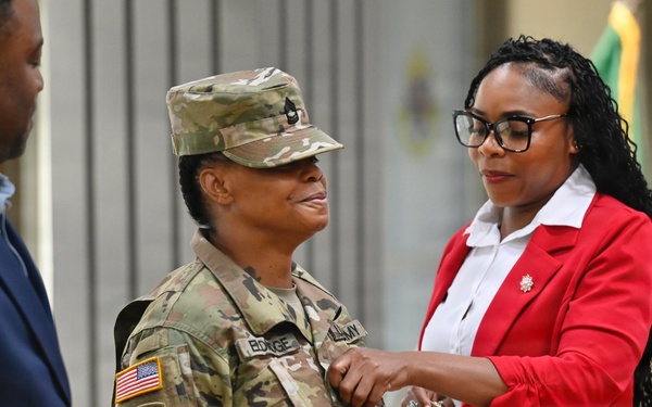 U.S. Army Master Sgt. Antevia L. Eldridge Promotion Ceremony