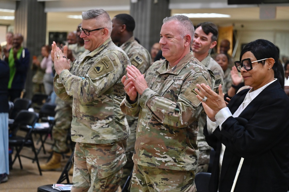 U.S. Army Master Sgt. Antevia L. Eldridge Promotion Ceremony