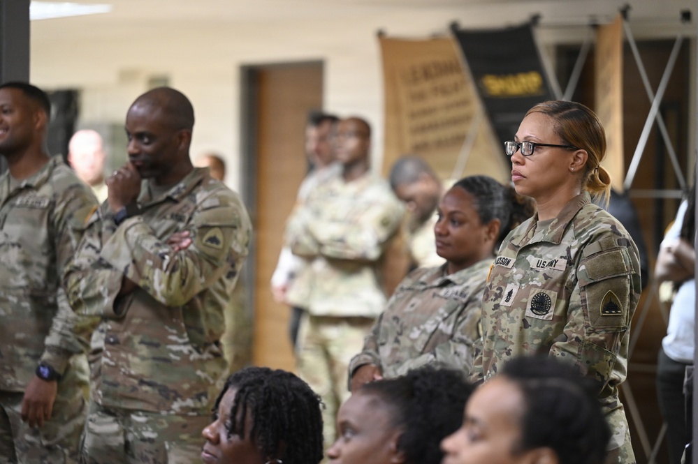 U.S. Army Master Sgt. Antevia L. Eldridge Promotion Ceremony